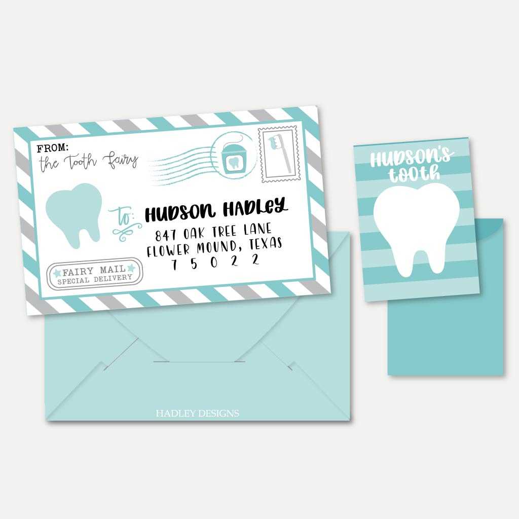 Printable Tooth Fairy Envelope Templates | Hadley Designs - Printables printable-tooth-fairy-envelope-templates-hadley-designs-printables
