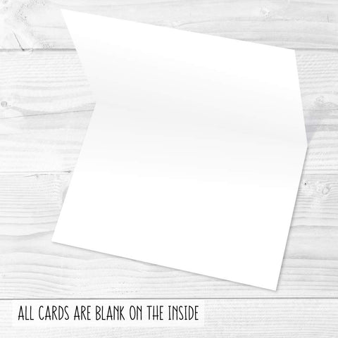 24 Navy Blush Floral Thank You Cards With Envelopes