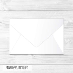 24 Pink Blush Floral Thank You Cards With Envelopes