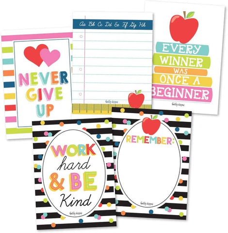 25 Colorful School Lunch Box Notes