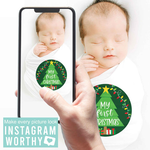 20 Monthly Baby Milestone Stickers