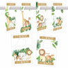 6 Safari-Themed Baby Closet Hanger Dividers