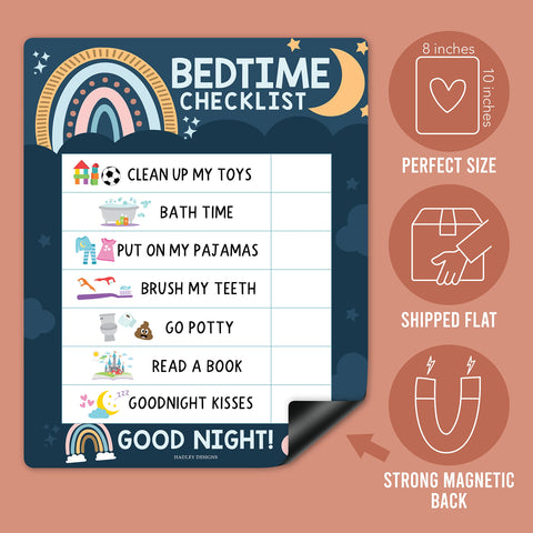 Day And Night Routine Chart For Kids