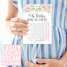 50 Double-Sided Baby Shower Games (Word Scramble & True Or False + Trivia & Baby Advice))