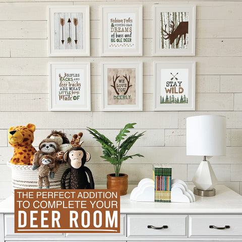6 Reversible 8x10 Hunting Prints