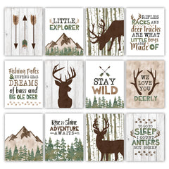 6 Reversible 8x10 Hunting Prints