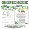 50 Double-Sided Baby Shower Games (Word Scramble & True Or False + Trivia & Baby Advice)