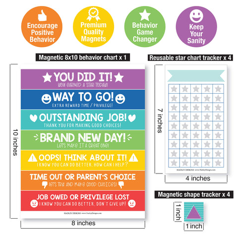 Magnetic Behavior Chart Bundle
