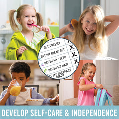 Day And Night Routine Chart For Kids