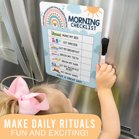 Day And Night Routine Chart For Kids