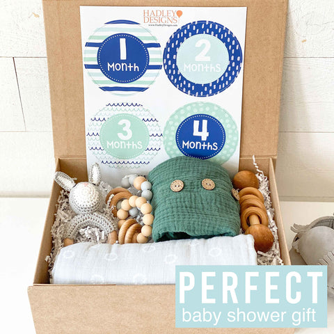 20 Monthly Baby Milestone Stickers
