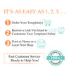 How to edit, download and print template 