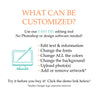 How to customize font, color, background and more 