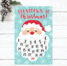 Kids Christmas Countdown Printable Santa Beard