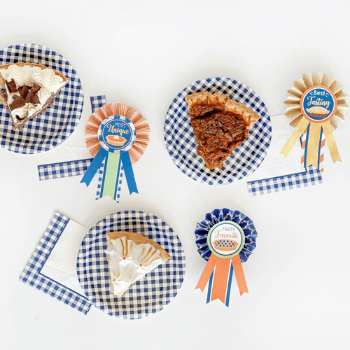 Printable Pie Night Contest Award Template | Hadley Designs - Printables
