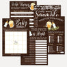 A Baby Is Brewing Baby Shower Games Set Printable Template