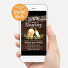 Brewing Rustic Wood Lights Can Be Used As A Digital Invite Evite