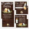 A Baby Is Brewing Baby Shower Invitation Suite Printable Template