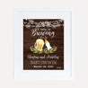 A Baby Is Brewing Baby Shower Welcome Sign Printable Template