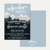 Adventure Mountain Baby Shower Invitation Printable Template