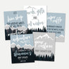 Adventure Mountain Baby Shower Sign Bundle Printable Template