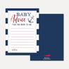 Ahoy It's A Boy Nautical Baby Shower Prediction Advice Wishes Bundle Printable Template
