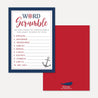 Ahoy Its A Boy Nautical Baby Shower Word Scramble Game Printable