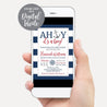 Ahoy Its A Boy Nautical Can Be Used As A Digital Invite Evite