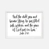 And The Child Grew and Became Strong Wall Art Printable Template