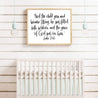 And The Child Grew and Became Strong Wall Art Printable Template
