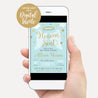 Angel Blue Can Be Used As A Digital Invite Evite
