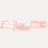 Angel Girl Baby Shower Food Tent Cards Printable Template