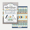 Aztec Adventure Boy Baby Shower Invitation Printable Template