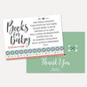 Aztec Adventure Girl Baby Shower Book Request Card Printable Template
