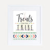 Aztec Adventure Girl Baby Shower Treats Sign Printable Template
