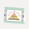 Aztec Adventure Girl Baby Shower Thank You Card Printable Template
