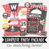 Backyard BBQ Complete Party Decorations Package Templates