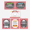 Backyard BBQ Sign Package Template