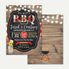 BBQ Baby Shower Invitation Printable Template