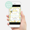Bee Honeycomb Can Be Used As A Digital Invite Evite