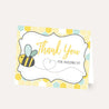 Bee Baby Shower Thank You Card Printable Template