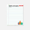 Birthday Party Letter To Child Printable Template