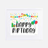 Happy Birthday Party Sign Printable Decor Template