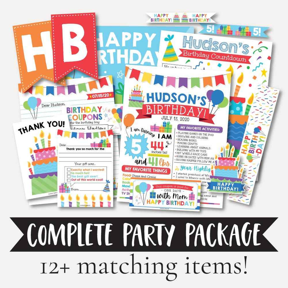 Birthday Party Complete Party Package