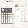 Book Themed Baby Shower Games Set Printable Template
