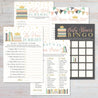 Book Themed Baby Shower Games Set Printable Template