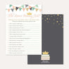 Book Themed Baby Shower Games Set Printable Template