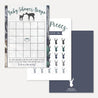Camo Boy Baby Shower Bingo Game Printable Template