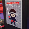 Ninja Warrior Karate Headband Pin The Tail Game Variation Fun Activity For Children