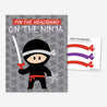 Ninja Kids Party Pin The Headband Game Printable Template